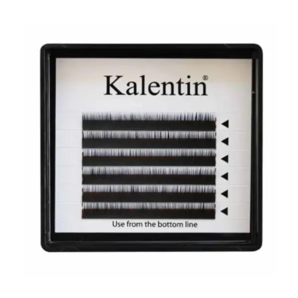 Kalentin Eyebrow Extensions - Curl I Black 6mm Kalentin Eyebrow Extensions - Curl I Black 6mm